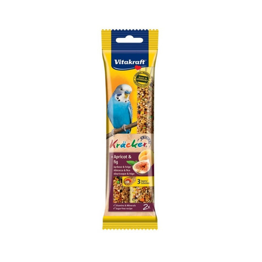 Vitakraft Kracker Apricot & Fig Budgies Bird Treat