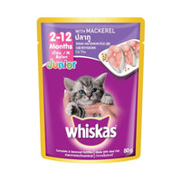 Whiskas Junior Mackerel Pouch Cat Food